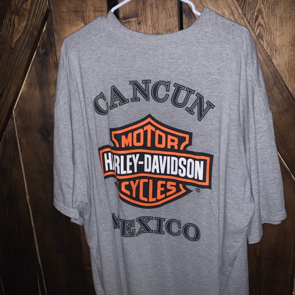 Oversized harley tee